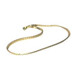 Vintage Gold Tone Chain Bracelet 7” Minimalist Jewelry